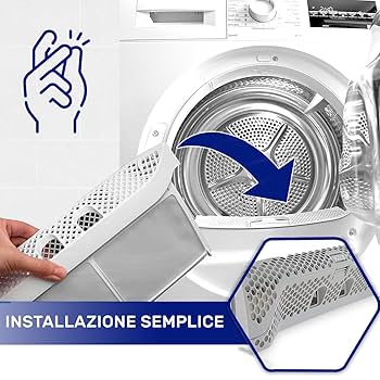 Filtro Lanugine Per Asciugatrice Electrolux - Compatibile Con Modelli AEG, Zanussi, Rex