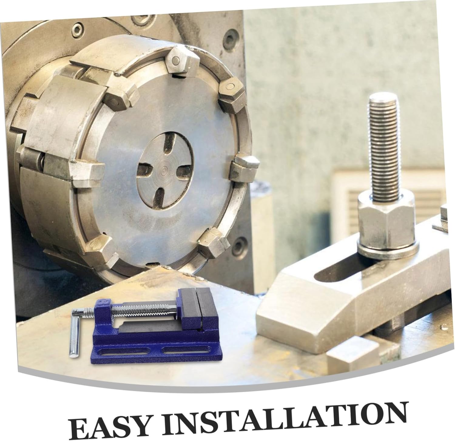 Zerodeko Drill Press Vise Clamping Jaws Woodworking Bench Tool for Versatile Projects Construction for Reliable Use