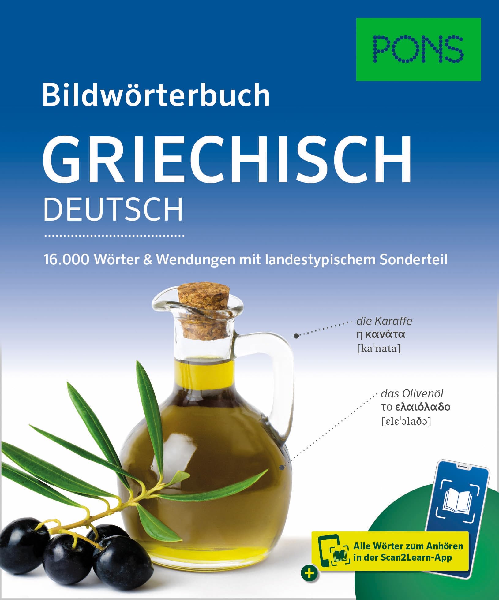 Pons Langenscheidt Gmbh Pons Bildwörterbuch Griechisch: 16.000 Wörter & Wendungen Mit Landestypischem Sonderteil Und Scan2learn-App