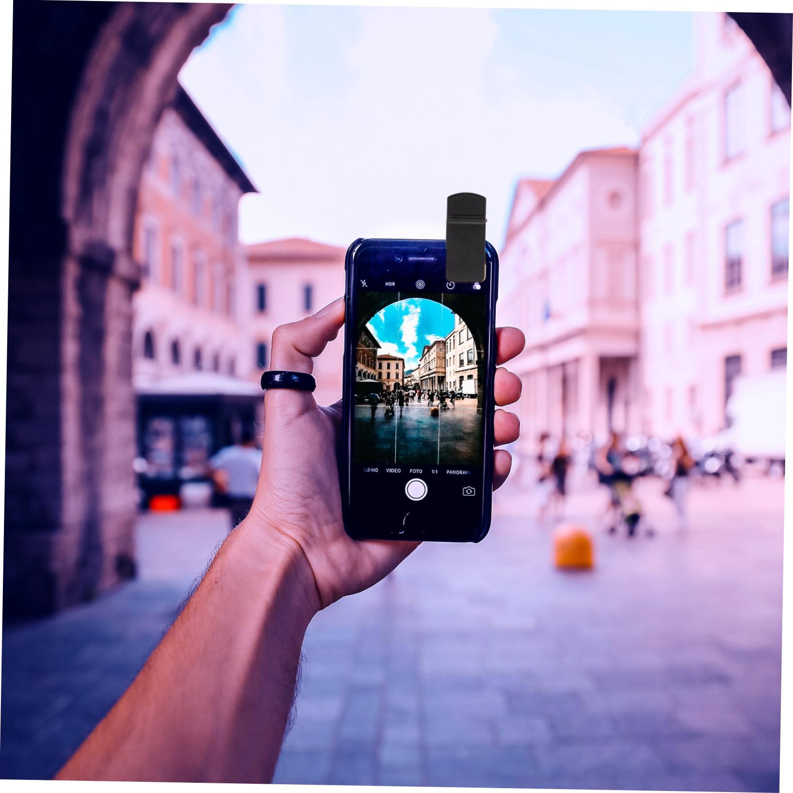 SHINEOFI 1 Satz Filter für Smartphone Fotografie Cpl Objektivfilter zur Verbesserung von Unterwasseraufnahmen Passend für Handys Leicht zu Montieren für Strand Sonnenuntergangs