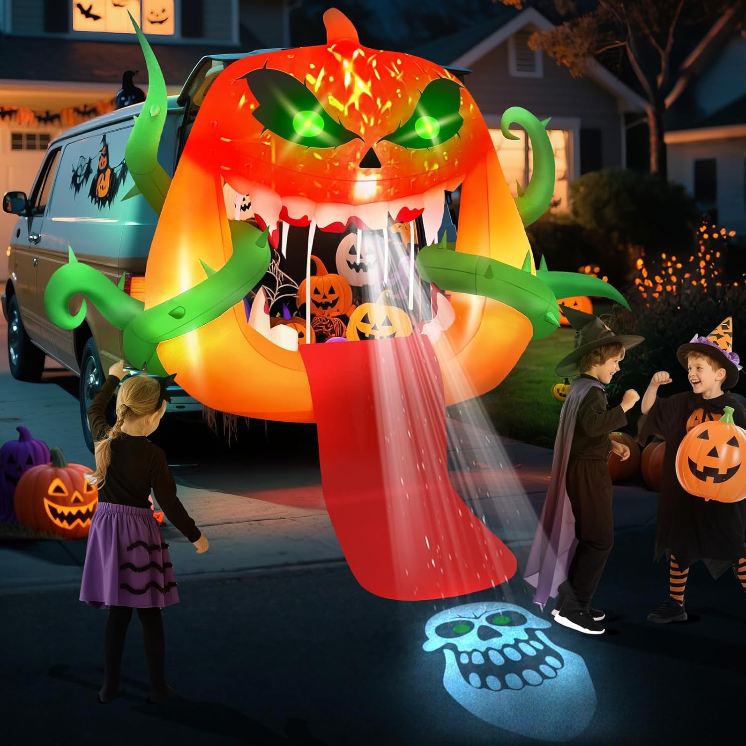 Kalolary 12FT Christmas Inflatable Archway Outdoor Decorations, Xmas Gingerbread Nutcracker Soldiers Arch Inflatable Blow Up Yard Decorations with Build-in Lights for Christmas Party Garden Lawn Decor