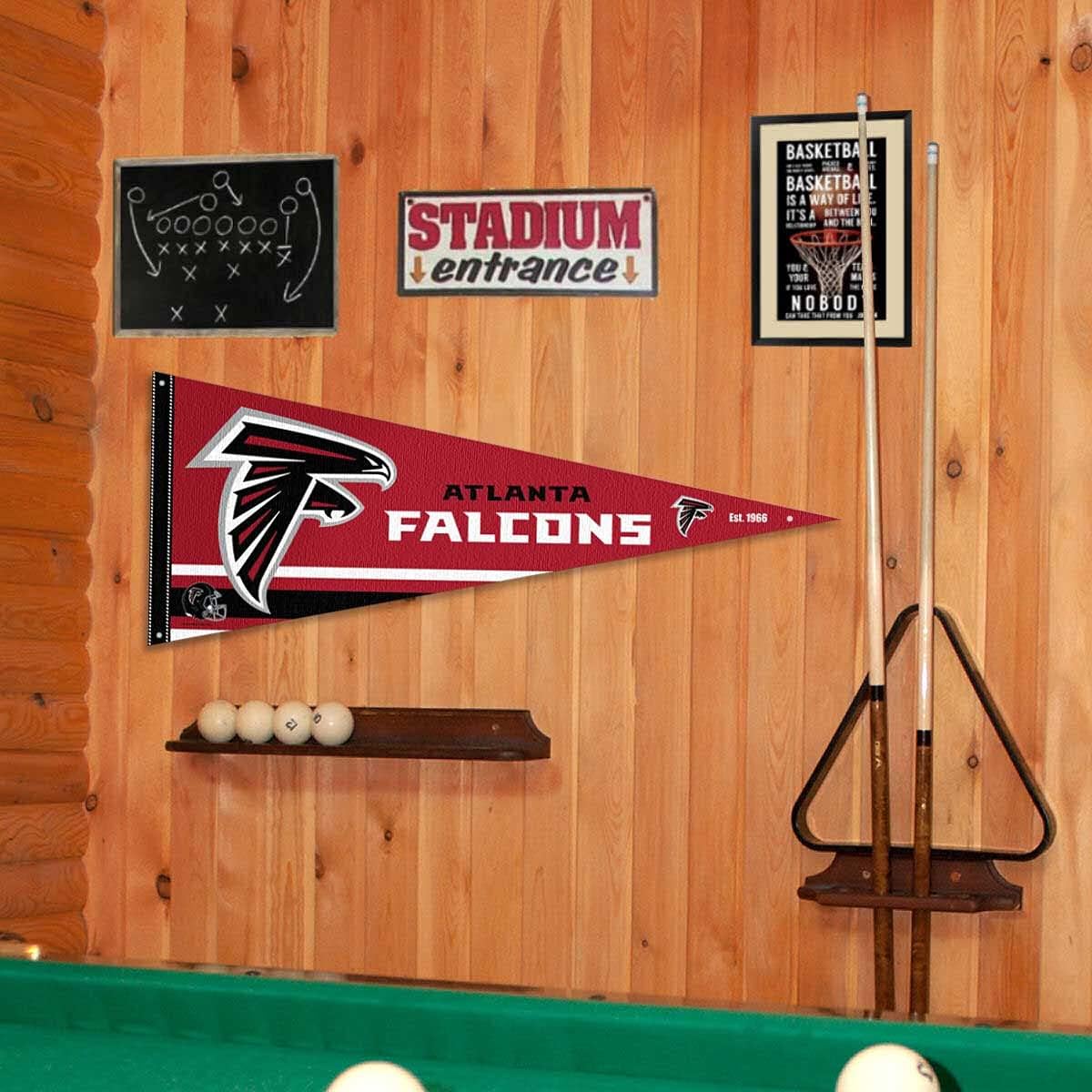 Atlanta Falcons Pennant Banner and Wall Tack Pads - Image 4