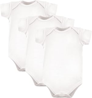 Luvable Friends Bodysuits White Months