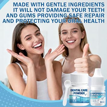 Teeth Filling Repair Kit, Temporary Tooth Filling Kit, Dental Cement | for Fillings or Fixing Loose Crowns, Inlays, or Braces, Simple and Durable