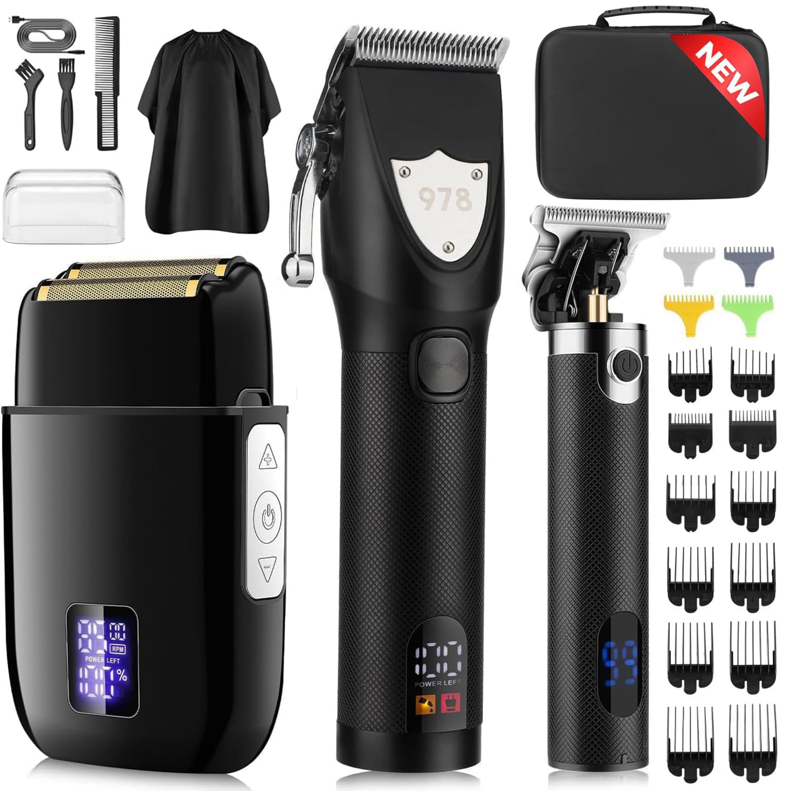 Amazon.co.jp: Suttik バリカン メンズ プロフェッショナル 電動