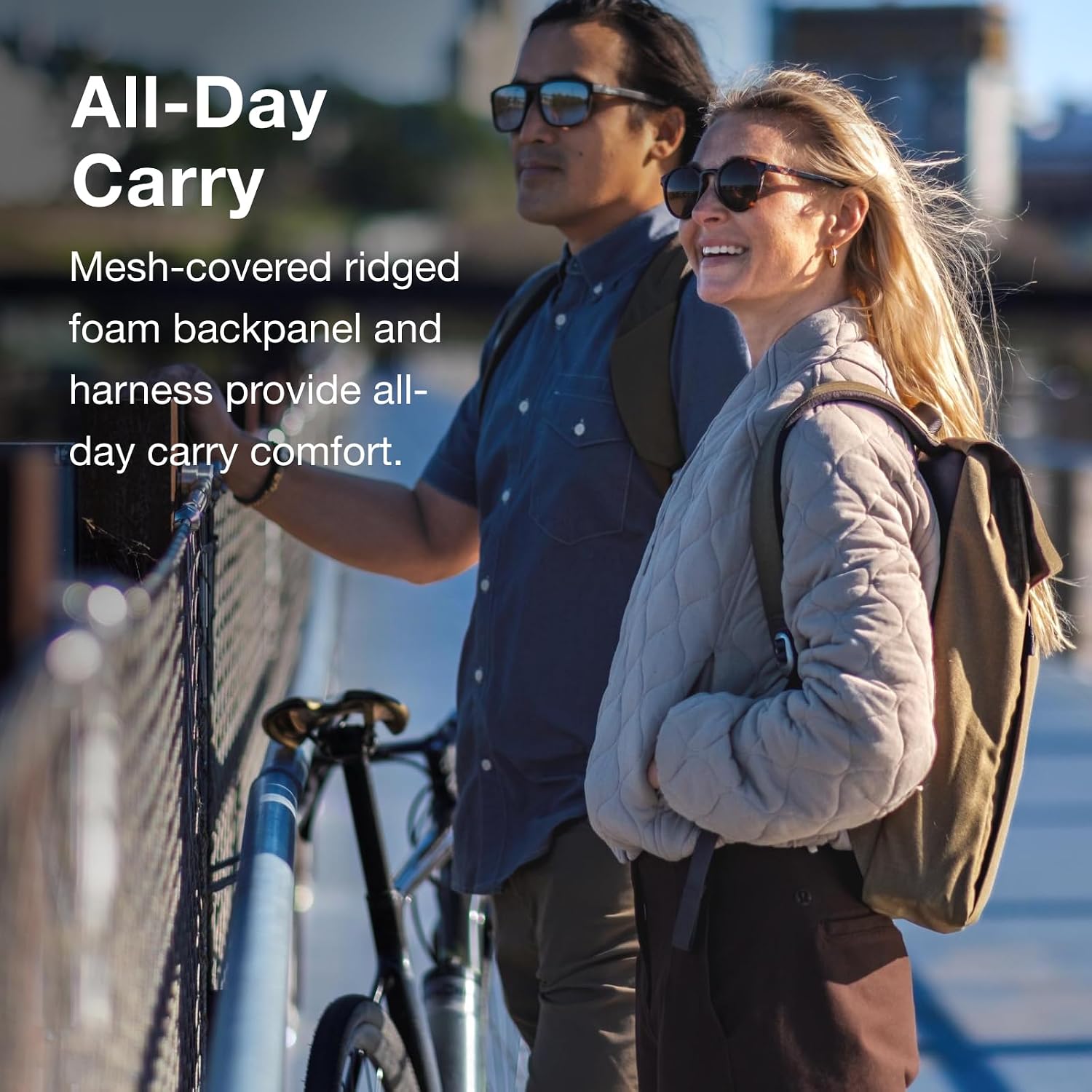 Osprey Arcane Flap Pack Laptop Backpack, Earl Grey Heather