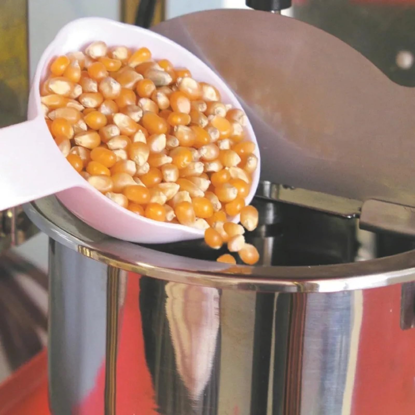 Máquina de Palomitas Máquina de Hacer Palomitas de maíz con hervidor de Agua de 2,5 onzas, Color Negro, automática Palomitero