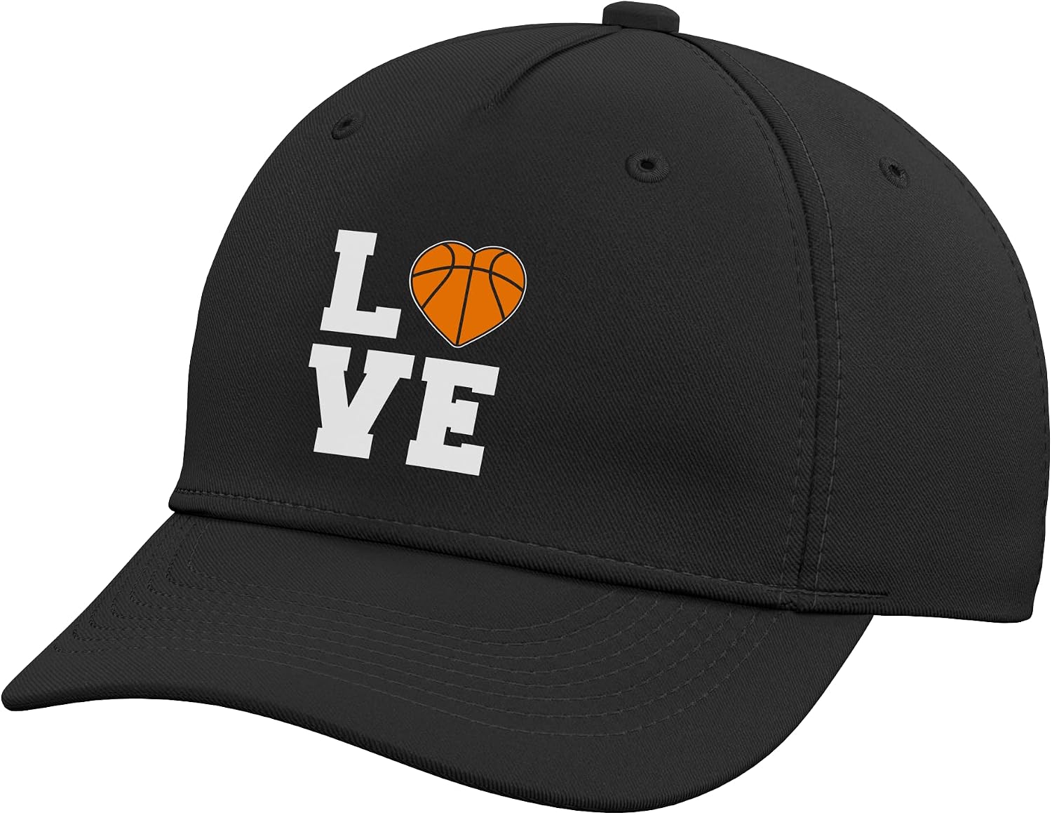 Love Basketball Adjustable Baseball Hat
