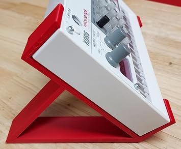 Made in USA 45 Degree Angle Red Stands For KORG Volca Bass Beat Drum FM Keys Kick Mix Modular Nubass Sample Synthsizers Drum Machines Sound Modules