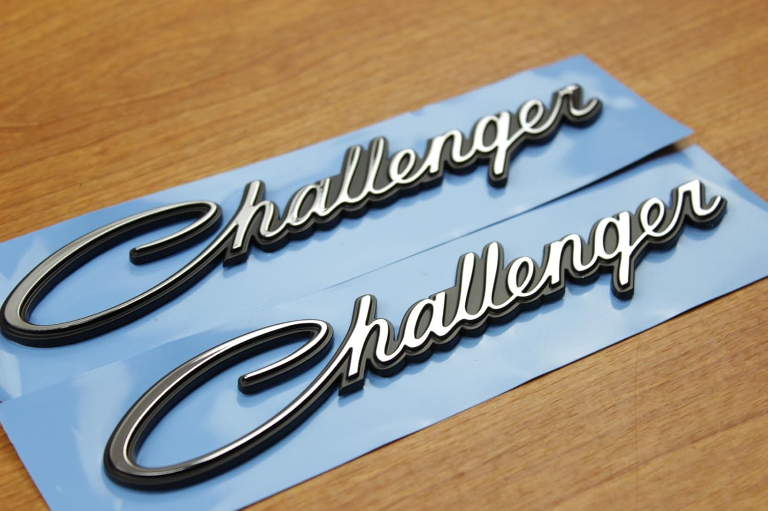Dodge Challenger Fender Nameplate Emblem Badge Set of 2 Mopar OEM