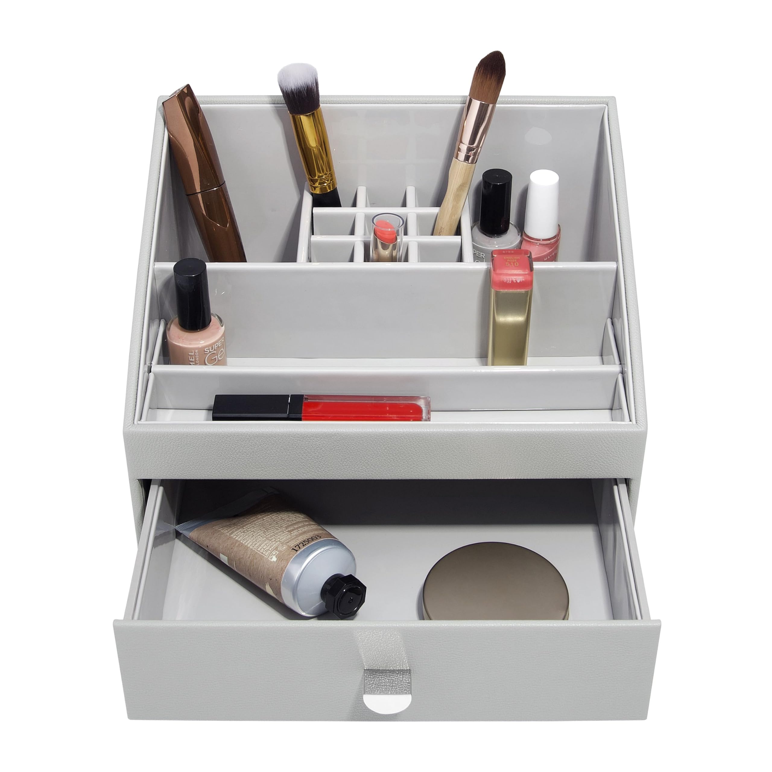Stackers Pebble Grey Classic Makeup Organiser
