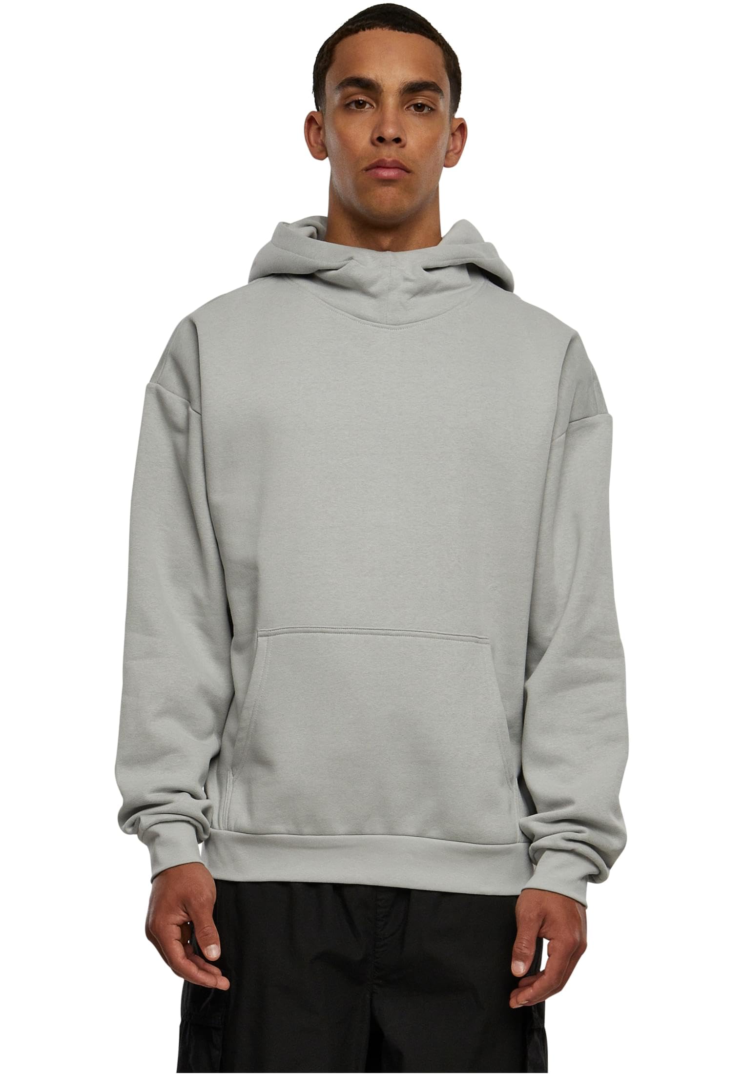 Urban Classics Men's Lightasphalt High Neck Hoody Hooded Sweatshirt, Xxl