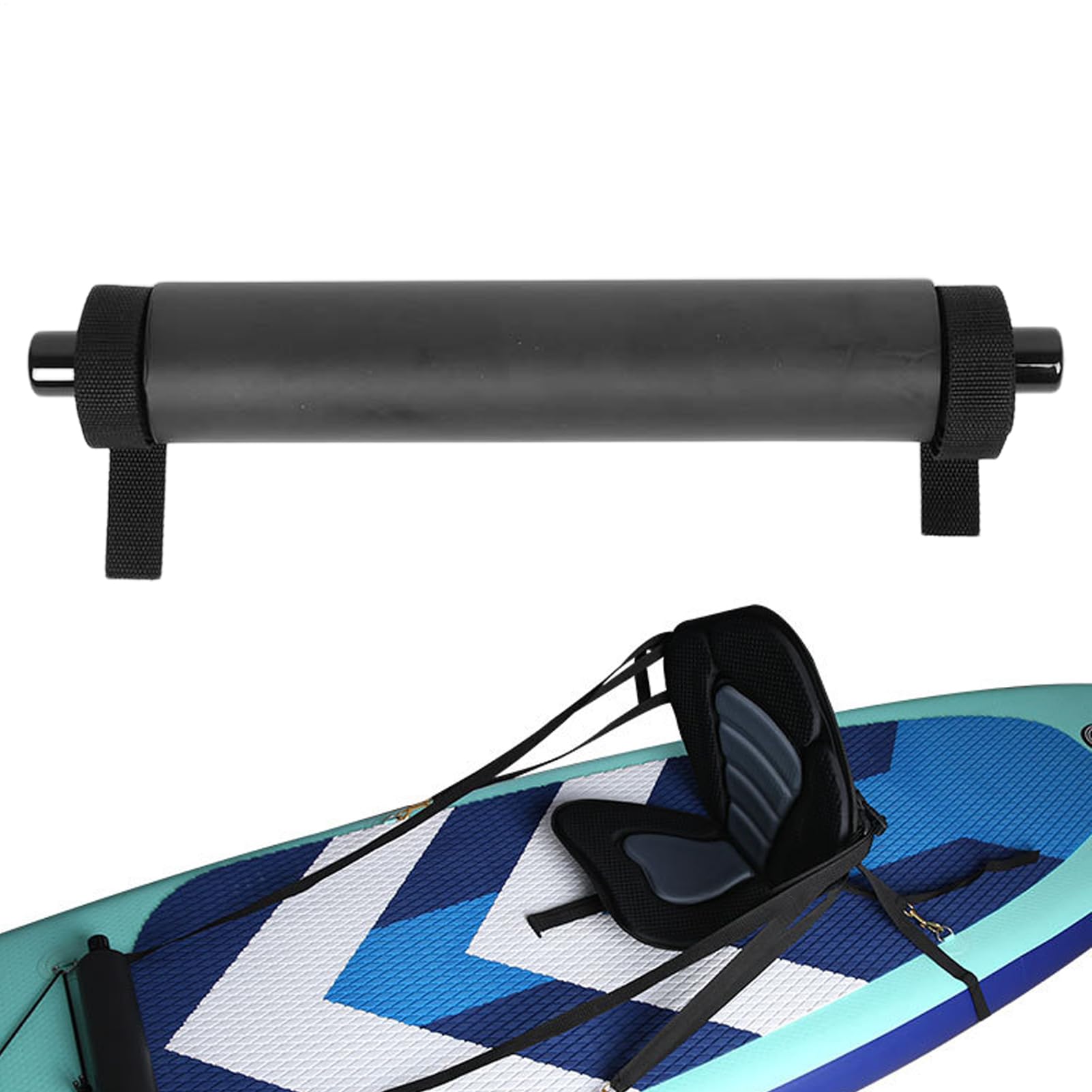 Einstellbares Surfbrett Kajakpedal Fußstütze Zubehör Professionelle Feine Verarbeitung Ersatzteile Praktisch Tragbar Gute Leistung Langlebig,Produktgröße: Ca.43cm, Bandlänge: Ca.134cm