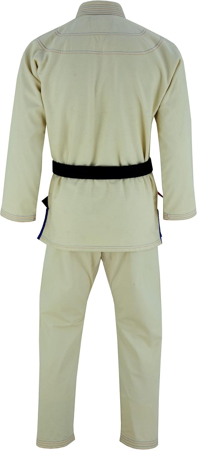 JAGUAR PRO GEAR ORGANO - Pure Organic Cotton Light Weight Kimono Brazilian Jiu Jitsu Gi Unisex - Image 4