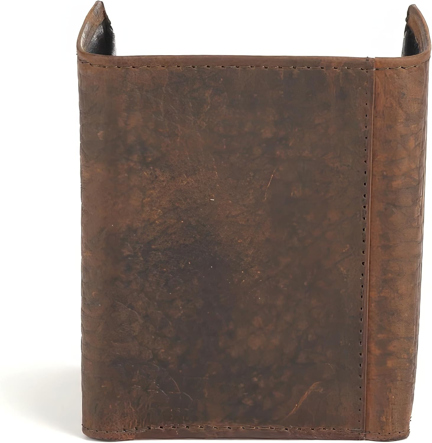 ARIAT Trifold Wallet Emboss Corner Logo Brown One Size - Image 3