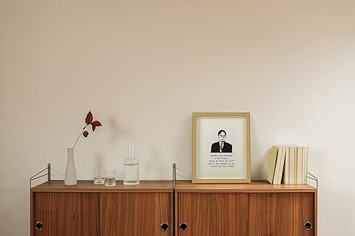 Miniatura 10 de Marco de fotos motivacional The Office Merchandise, arte de pared inspirador para la decoración de la oficina, póster con cita para compañeros de