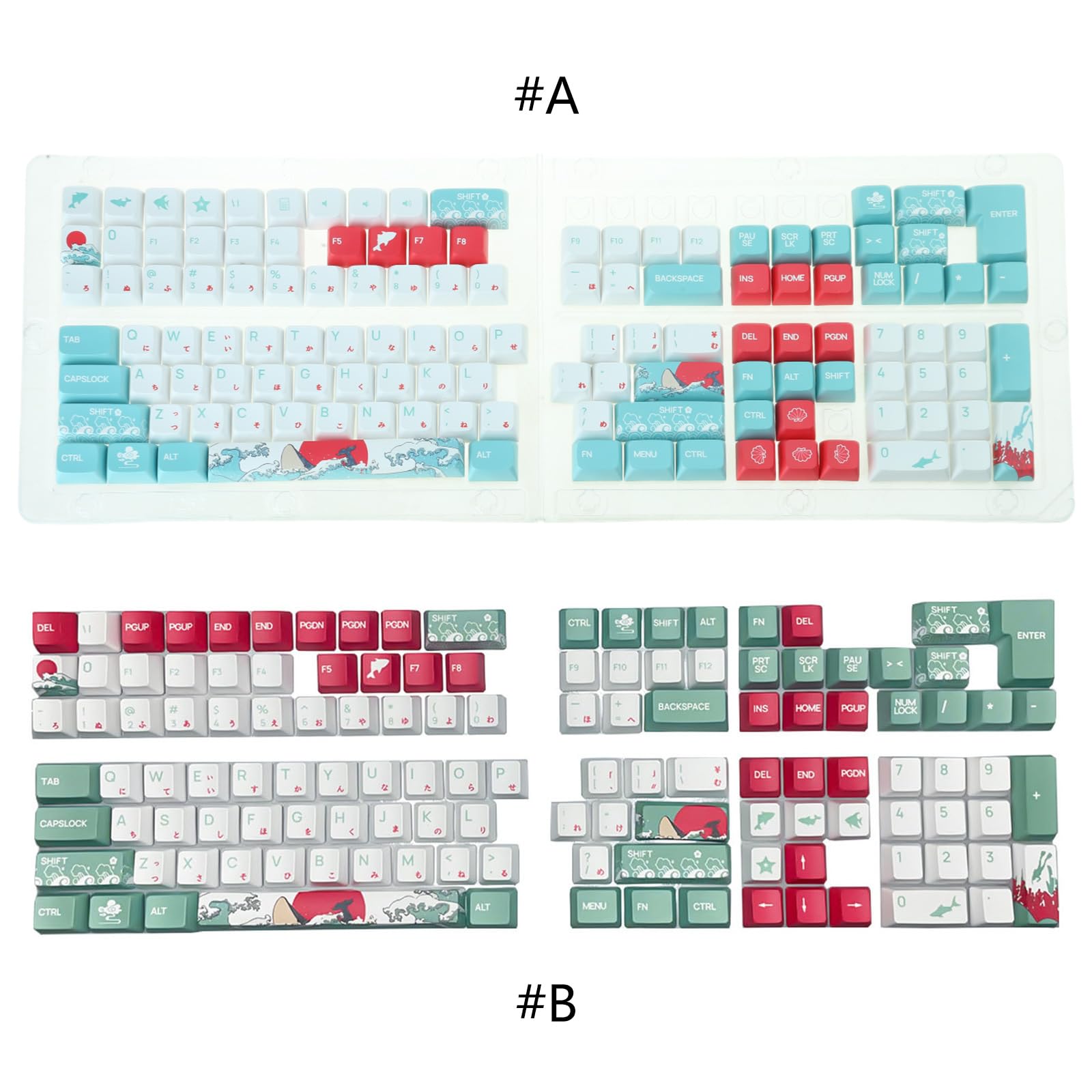 Aggiorna la tua digitazione con i keycap mare/altezza OEM per gli appassionati di tastiera MX Switch Tastiera Gaming Keycaps