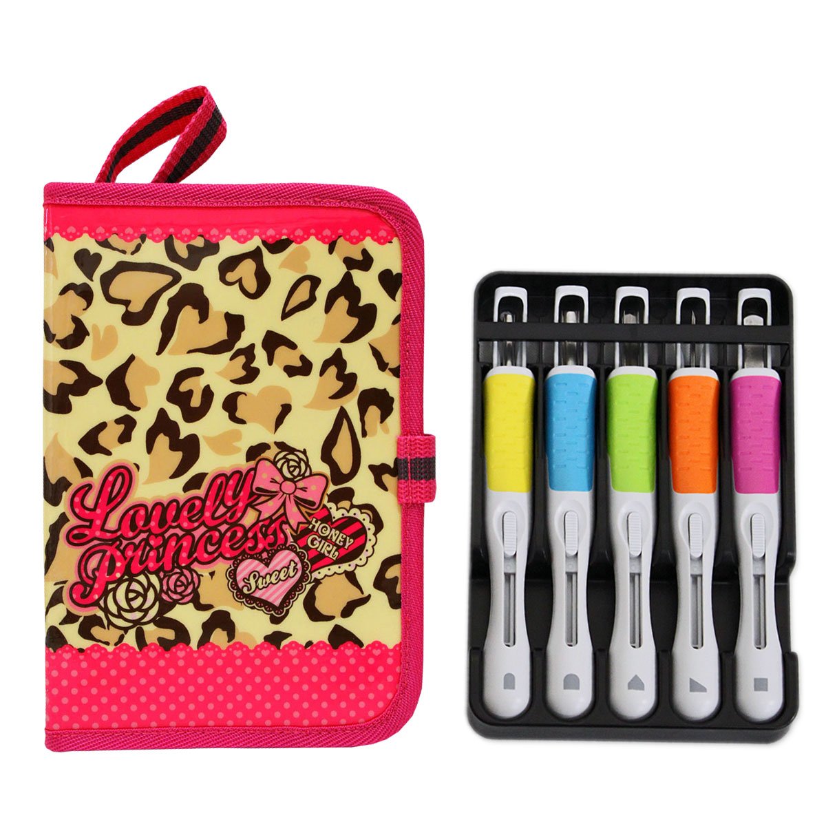 Amazon.co.jp: 彫刻刀セット ラブリープリンセス 右利き用 : 文房具