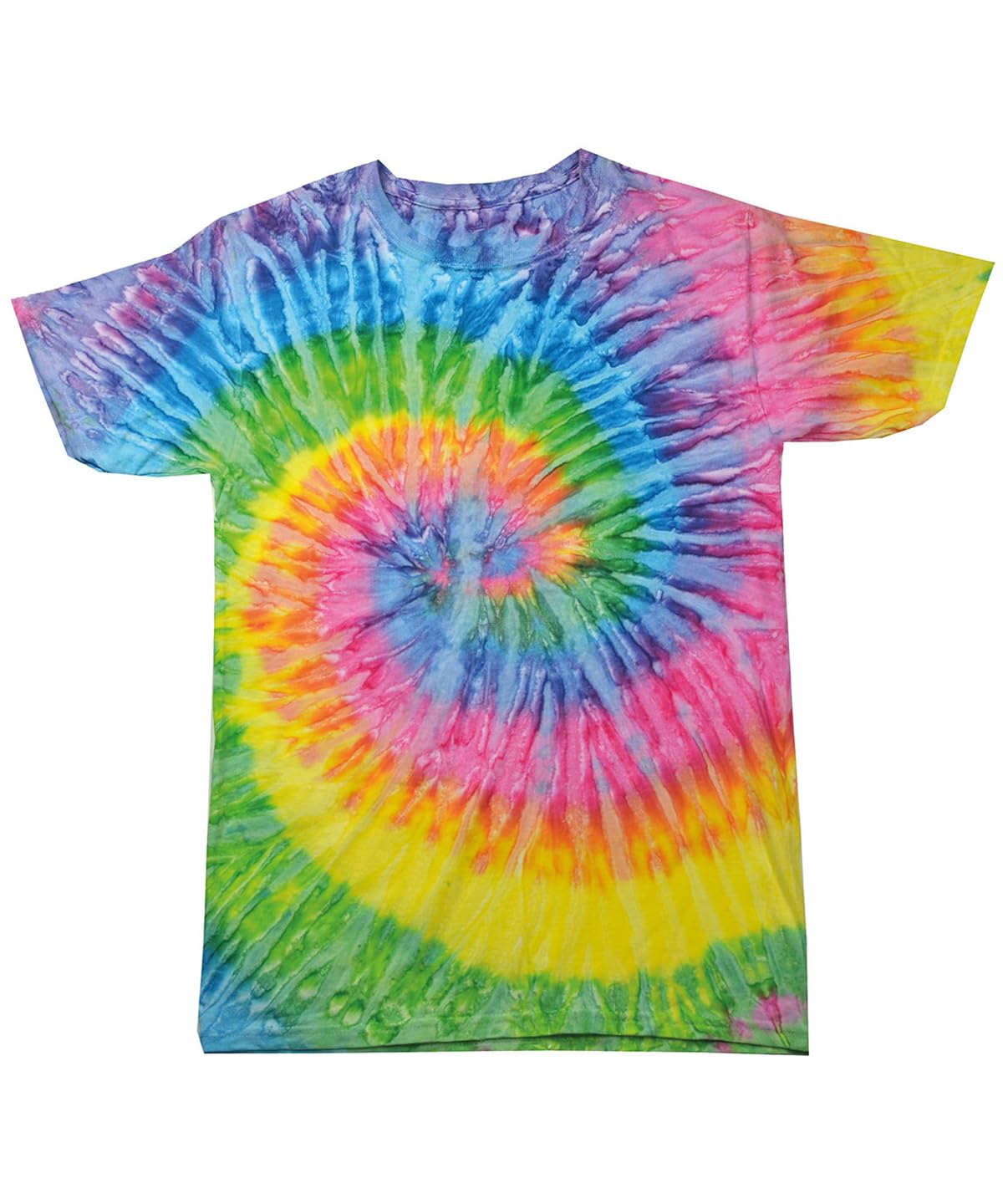 COOZO Unisex Tie-Dye T-Shirt - Saturn - M