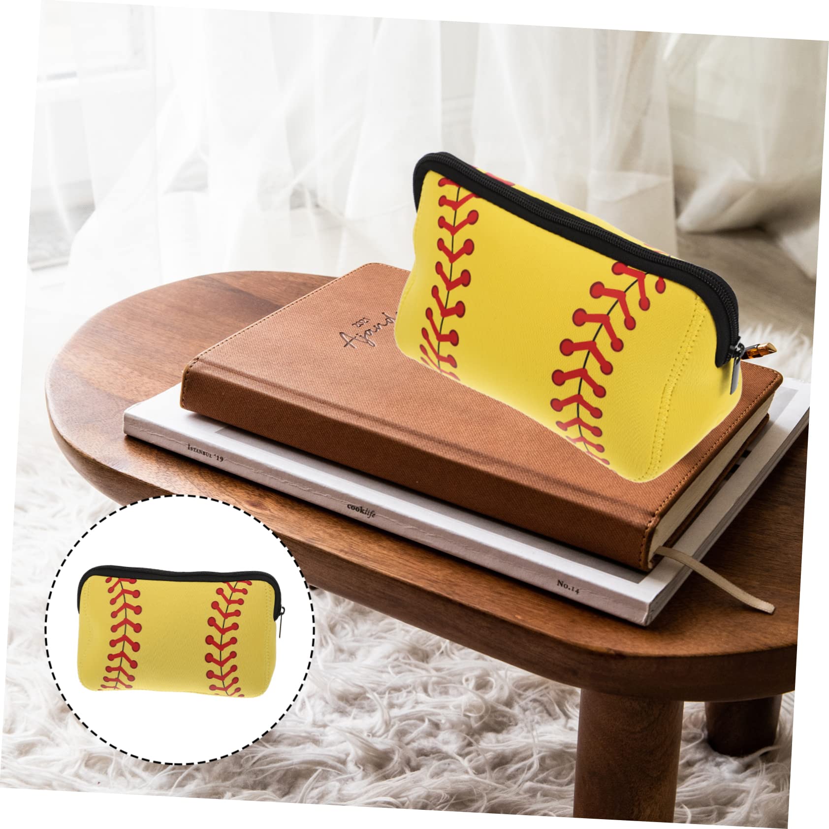 ABOOFAN 4stücke Portable Reisekosmetiktasche Aus Wasserdichtem Material Mit Praktischem Design Baseball-Make-up-Organizer Für Damen Und Herren Für Reisen Und Outdoor-aktivitäten