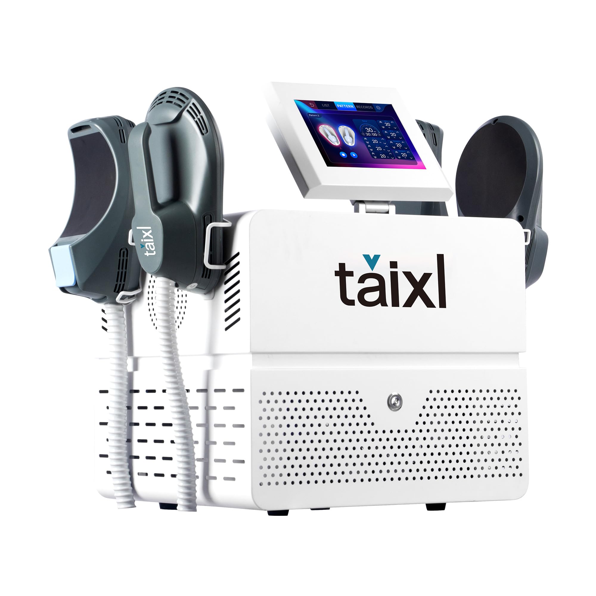 Taixl Professional Muscle Firming Machine Smart Display 4 Handles White USA
