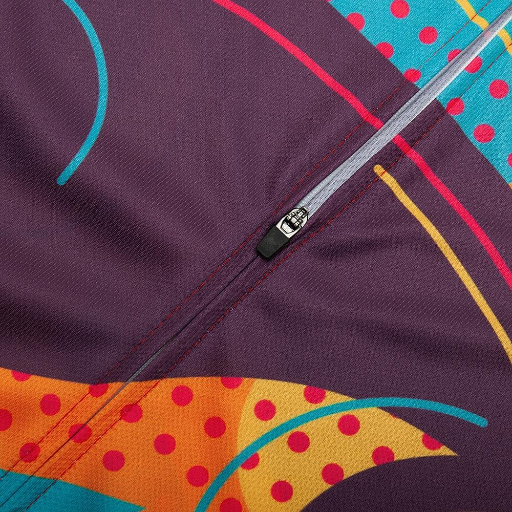 Tuta Ciclismo Donna - Maglia E Salopette Manica Corta + Cuscino 20D | Traspirante, Asciugatura Veloce