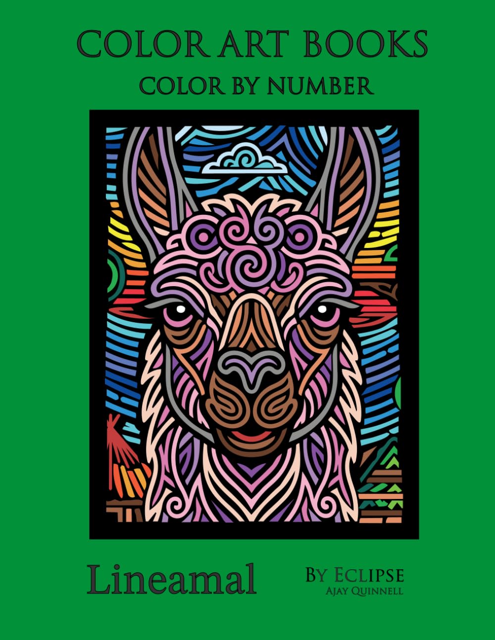 Lineamal - Color by Number book : Standard paper edition