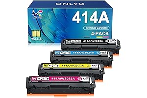 onlyu Toner Cartridge Replacement for HP 414A 414X