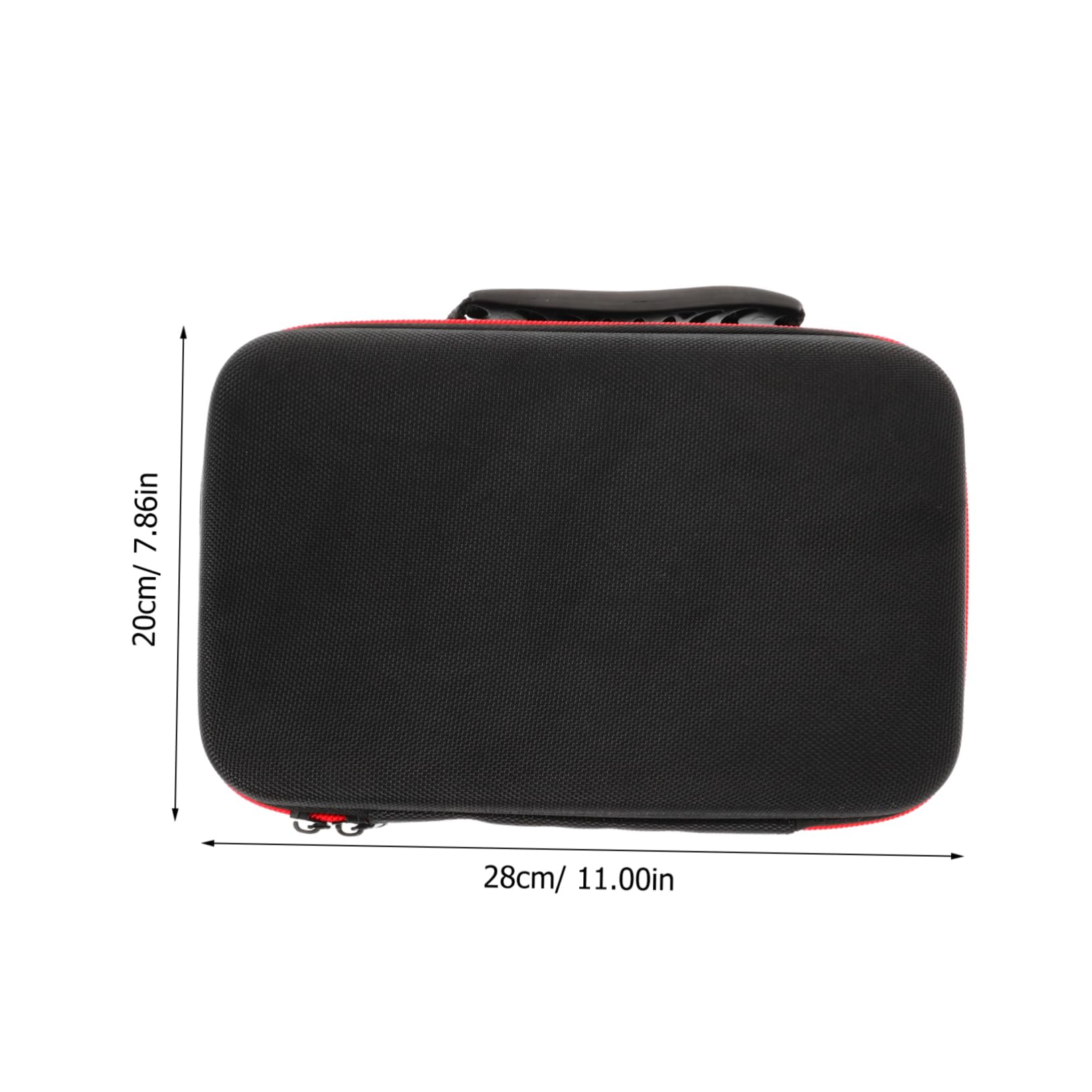 Borsa Porta Fotocamera Piccola Nera in Eva Oxford con Maniglia | Custodia Rigida, Design Portatile, Resistente Agli Spruzzi, per Organizzare Dispositivi Digitali