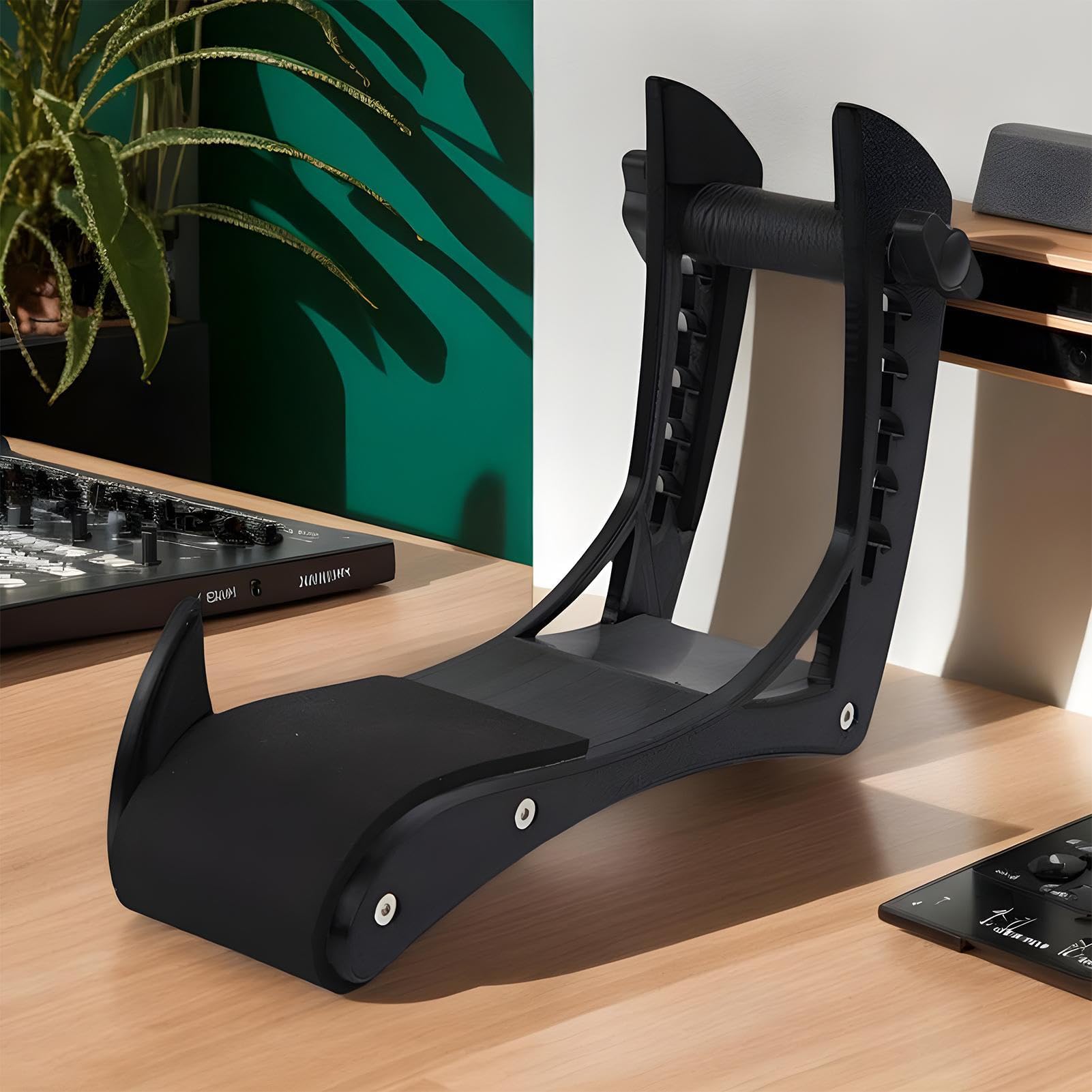Reposapiés Para Guitarra - Soporte De Pierna Ajustable Para Guitarras Acústicas - Soporte Antirrayaduras Para Práctica de Guitarra Eléctrica, Acústica, Clásica y Bajo
