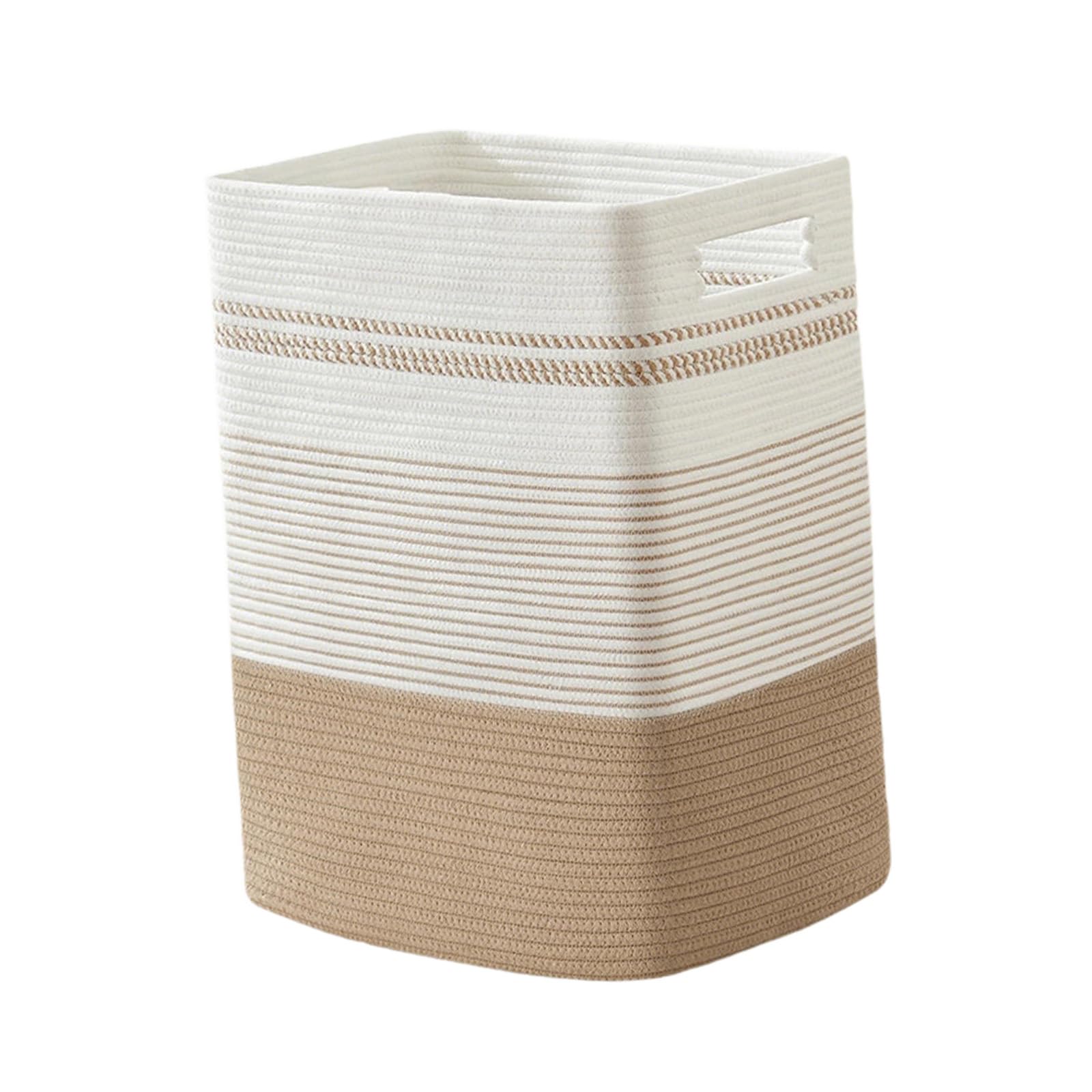 Zeiwohndc Modern Rectangular Storage Bin Built From Sustainable Cotton Suitable for Living Spaces Bedrooms and Nurseries Stylish Bedroom Planner