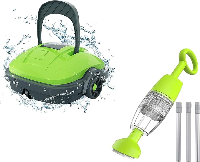 WYBOT Cordless Robotic Pool Cleaner with DualMotors