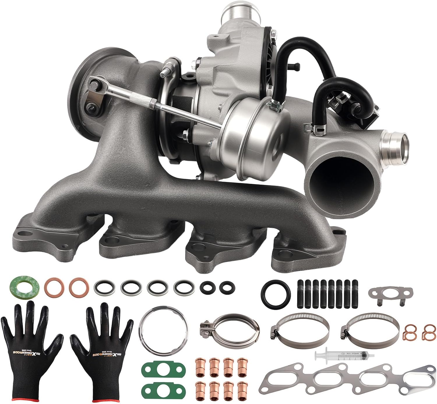 maXpeedingrods Turbo Turbocharger for Buick Encore 2013-2021, for Chevrolet Cruze 2011-2016 Sonic 2012-2020 Trax 2013-2021, 1.4L Engine, 55565353, Basic PVL Series