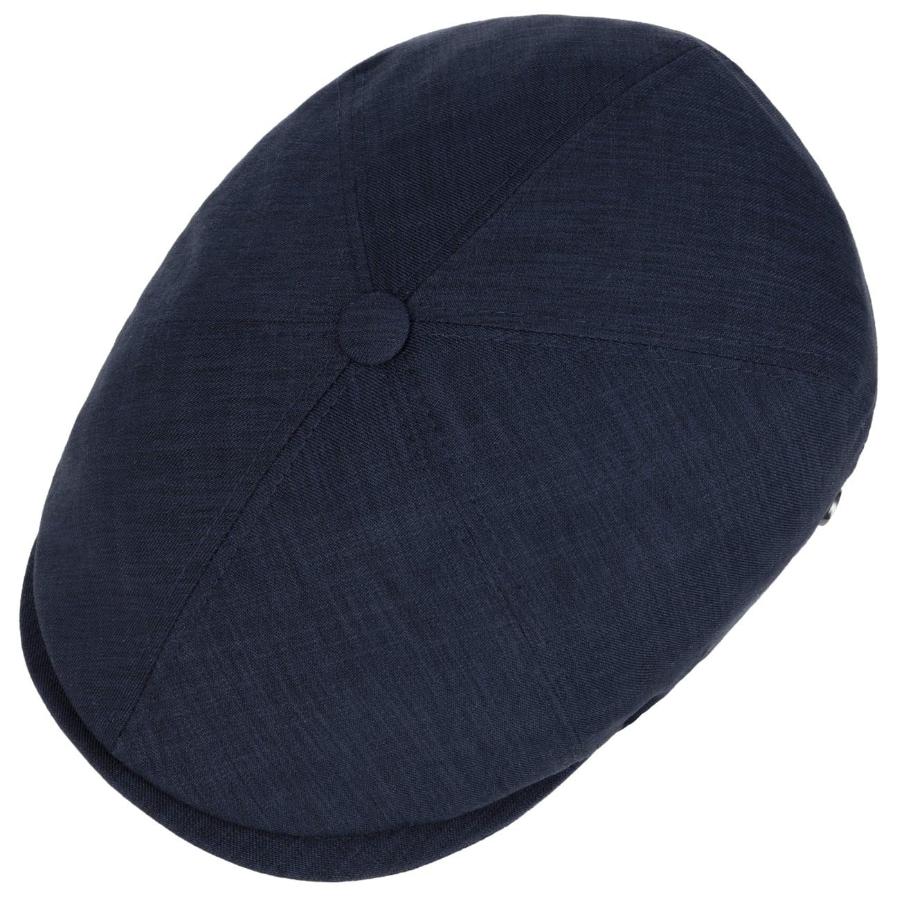LIERYS Uni Cotton Structure płaska czapka z daszkiem dla mężczyzn – Made in Italy z daszkiem, podszewka, wiosna-lato