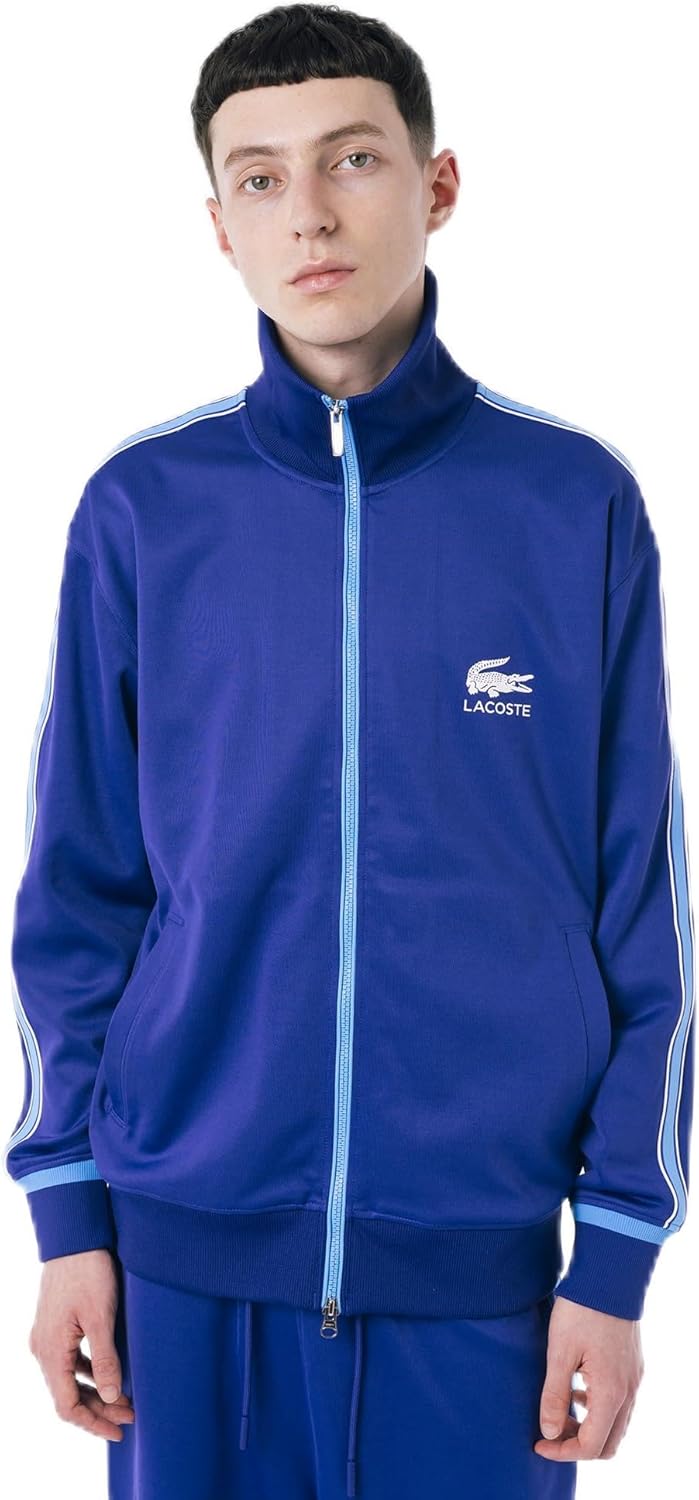 Amazon | [ラコステ] 公式 ショルダーラインスウェットトラック