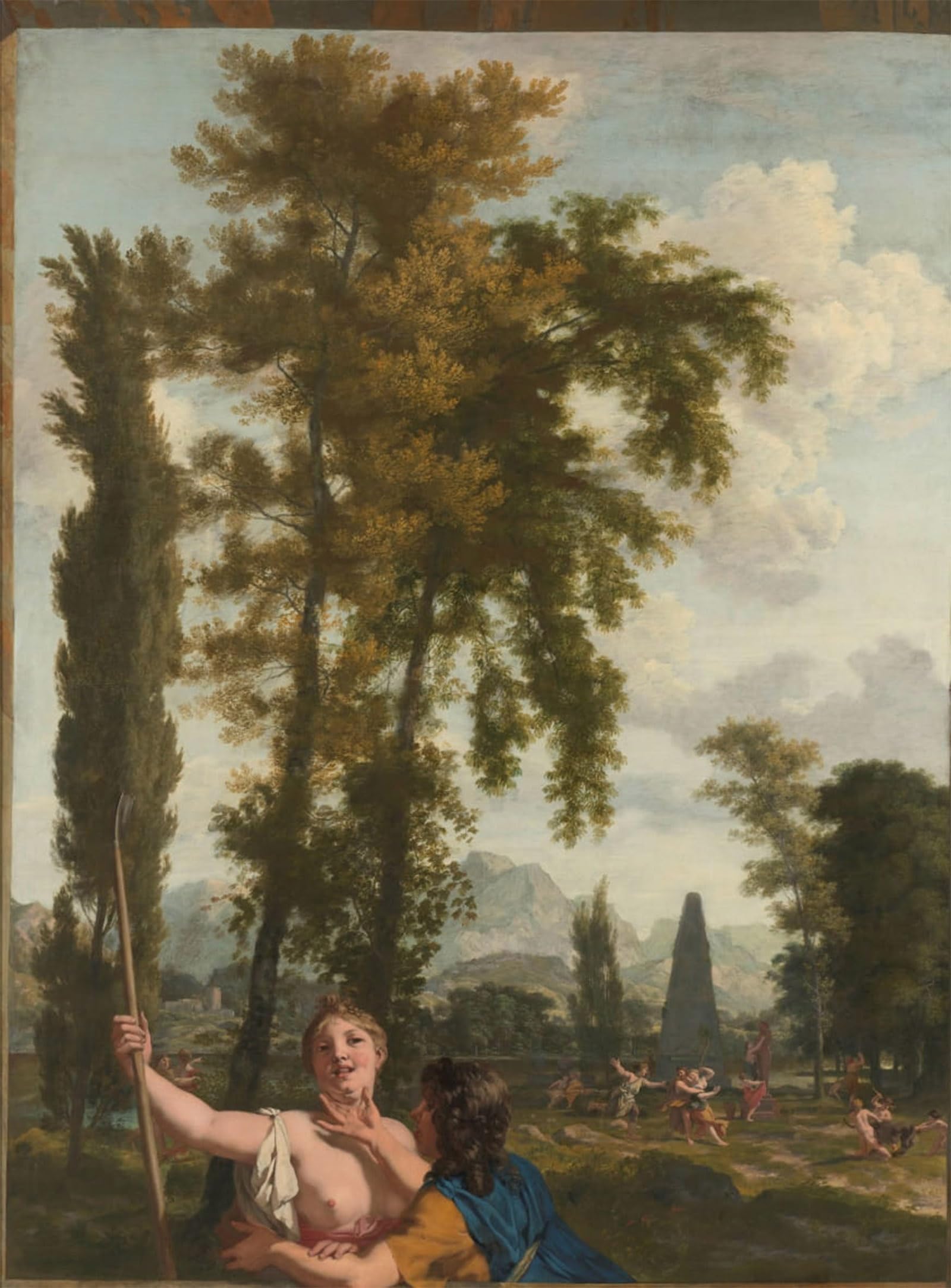 ARTXLXXBN Famous Prints Artwork Pictures Poster Painting Art Famous Painitng by Gerard De Lairesse Artwork Landscape Pictures for Home Decor 60x90cm