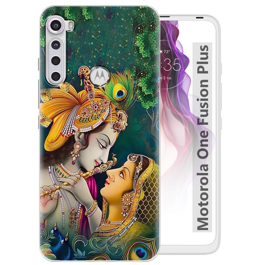 Fashionury for Motorola One Fusion Plus Printed Soft Silicone Designer Pouch Mobile Back Cover (P028, Multicolour) (B08DJ1R8RB) Amazon Price History, Amazon Price Tracker