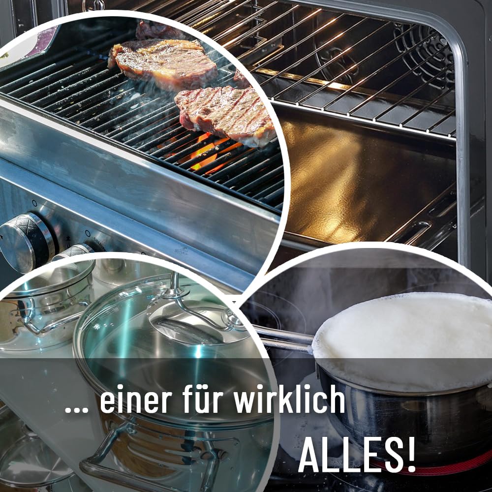 GRILLOMAT® Backofen- und Grillreiniger Gel ECOCERT 2 x 500 ml