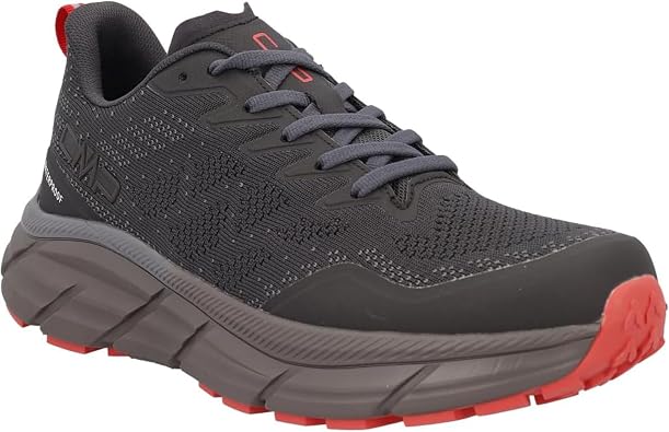 CMP RAHMSY Mens Waterproof Multifunctional Shoes Lightweight Knit Sneakers with FullOn Grip Sole & Cushioned Insole