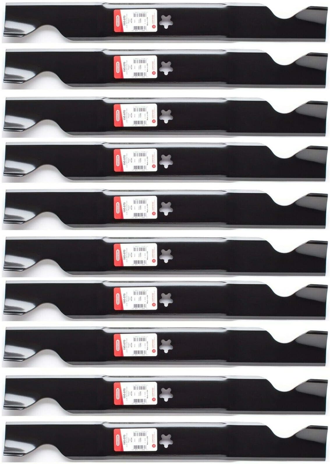 2PK USA Mulching Mower Blade for 46" Husqvarna YTH22V46