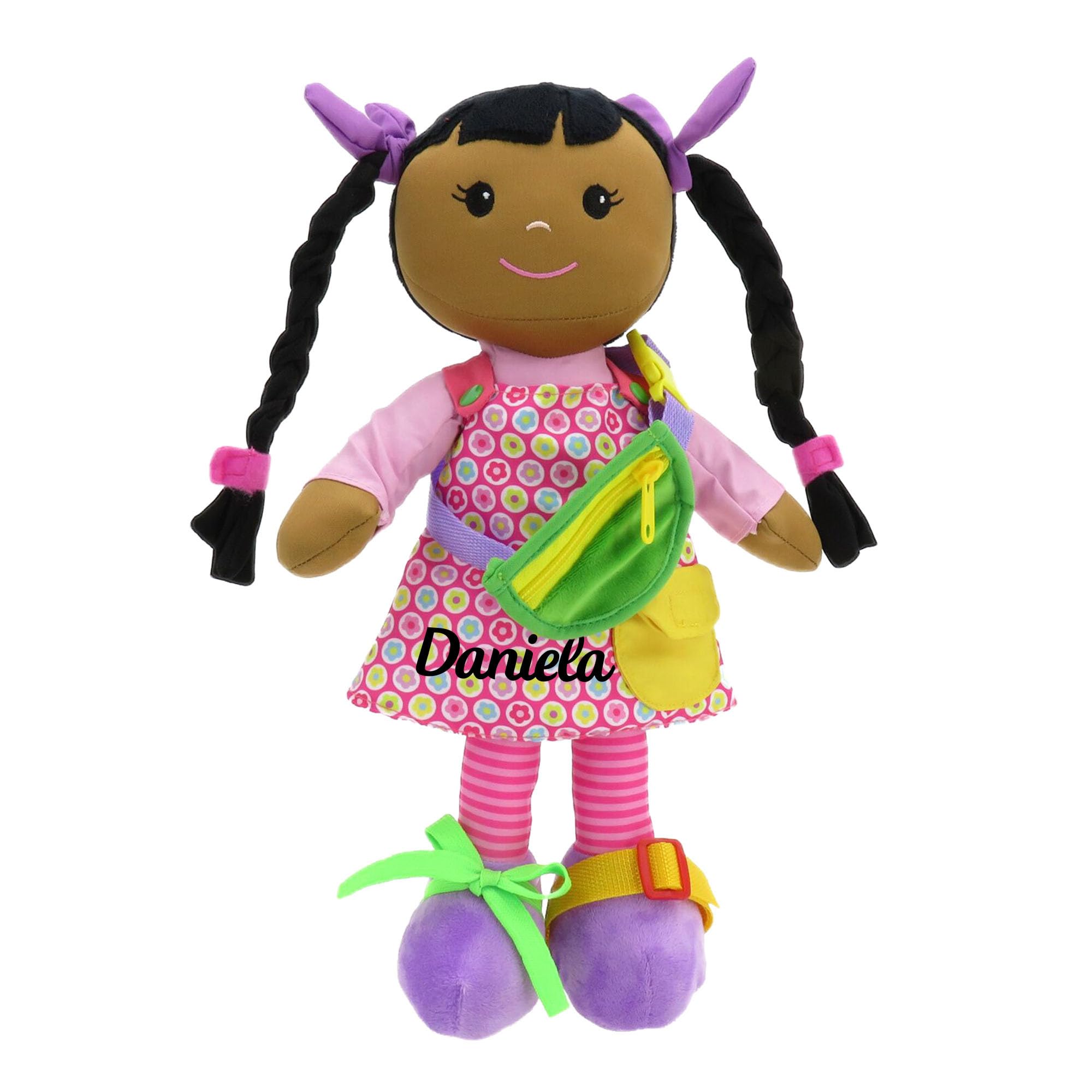 Printualist Personalized Education Doll - 16" Custom Plush Dolls for Kids and Toddlers Customized Stuffed Doll Ideal for Developing Problem Solving
