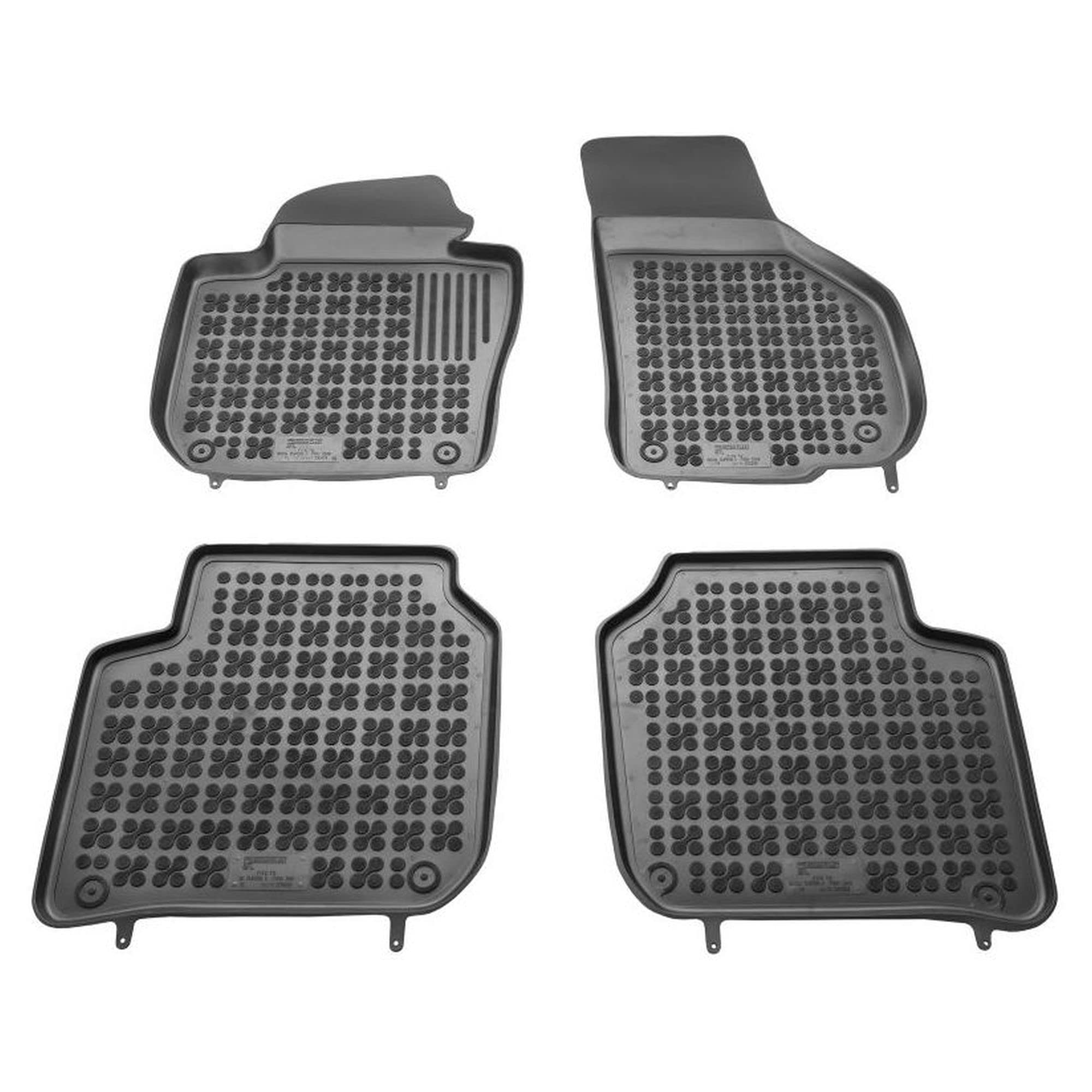 Rezaw - Plast Tappetini In Gomma Per Auto Adatto Per Skoda Superb Ii 2008-2015 Migliorate Il Vostro Comfort Di Viaggio Con Il Tappetino Antiscivolo Per Auto - Tappetino Per Auto Per Tutte Le Stagioni,-image