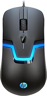 Wired RGB Gaming Mouse with Optical Sensor, 3 Buttons, 7 Color Led.