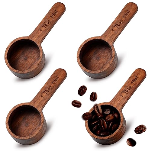 Skyley Coffee Wooden Scoop for Canisters Jars