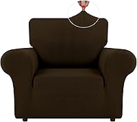 Vista 24 de LURKA Fundas Elásticas para Silla Sofá de 1 Pieza Cubiertas de Sofá para Protector de Muebles Sofá Cubiertas Completas con Parte Inferior Elástica