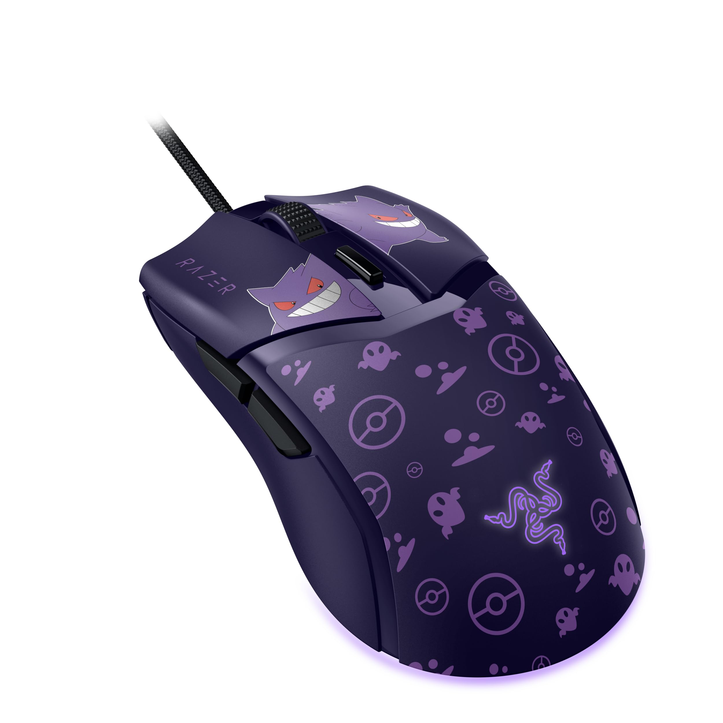 【新品】 Razer ポケモン リザードン ゲーミング マウス　オロチ　ゲンガー Amazon | Razer Cobra Gengar Edition - 軽量有線ゲーミングマウス