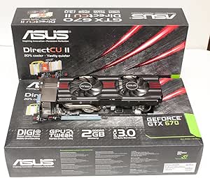 Asus Nvidia GeForce 2GB GTX 670 DirectCU II Graphics Card