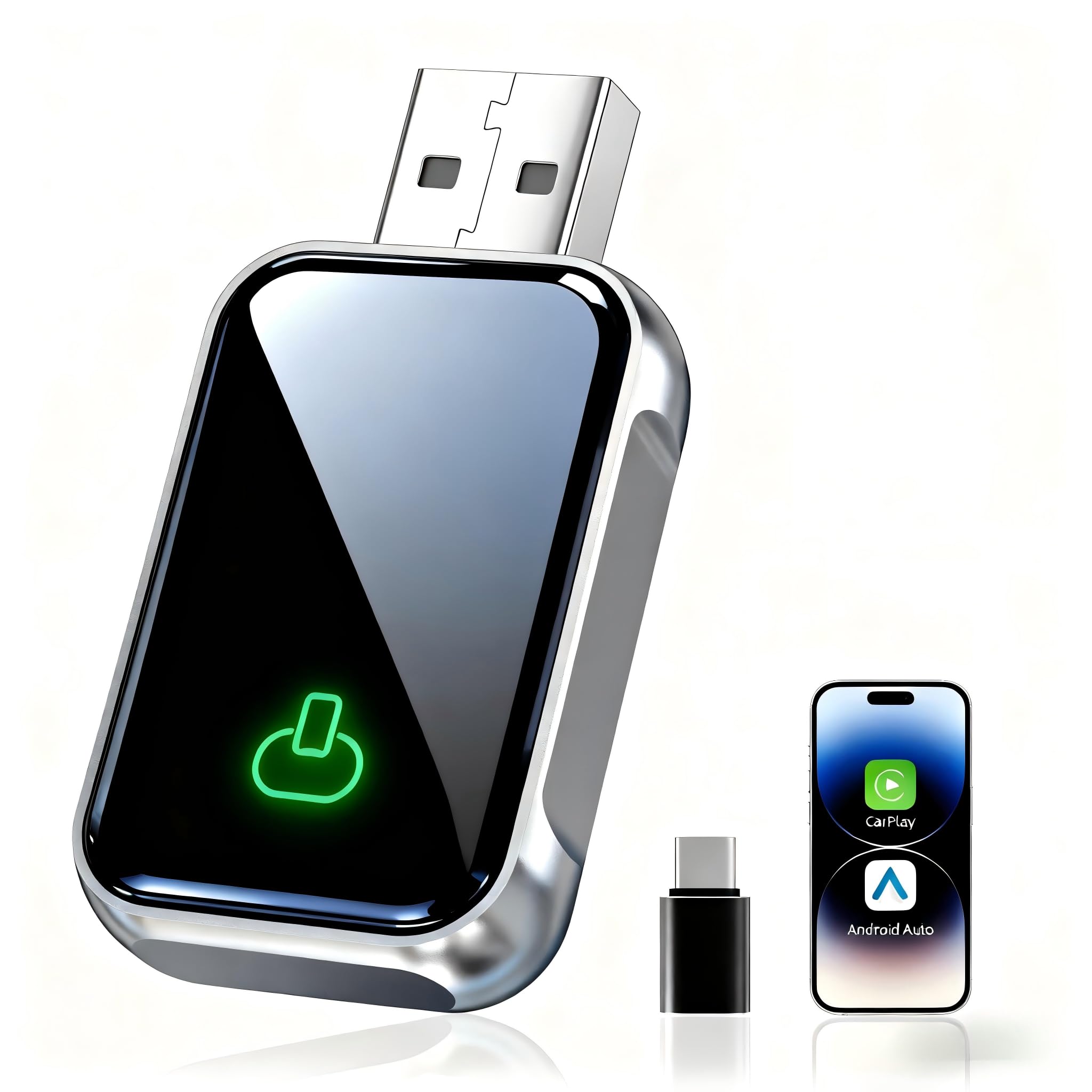 スマートコネクト2 Apple CarPlay & Android auto Amazon.com: Wireless CarPlay Adapter for Apple iPhone & Android