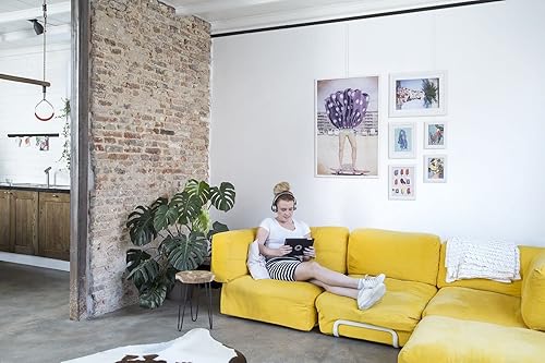 Miniatura 9 de STAS Cliprail - Juego de sistema para colgar cuadros, cubre 9.84 pies de espacio de pared, riel básico para fotos y kit de galería para colgar arte