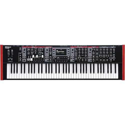 Roland V-STAGE 76 | Premium 76-Key Semi-Weighted Digital Keyboard | Ideal for Synth-Focused Players | Four Independent Sound Engines | Advanced Modeling Technology & Sound Customization